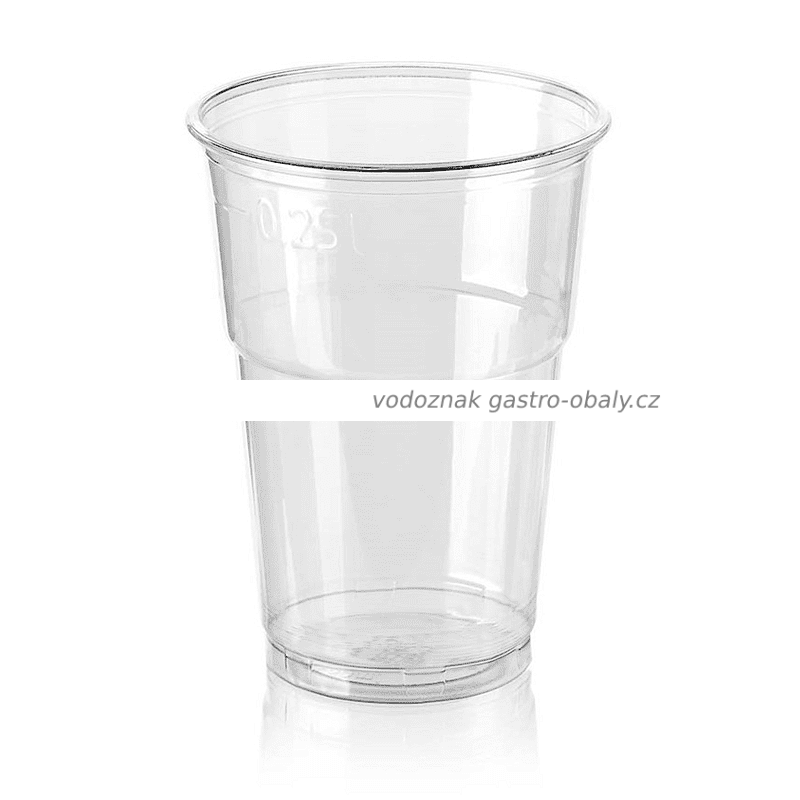 Kelímek rPET 300ml/ryska 250ml transparentní (1250ks)