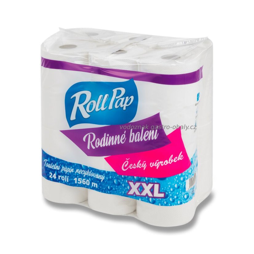 TP Terno monorole 65m, 2 vr., 100% celuloza, 24 rolí v pytli (24ks) TP Terno monorole 65m, 2 vr., 100% celuloza, 24 rolí v pytli (24ks)