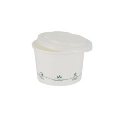 Kelímek BIO papírový bílý 200ml, 8oz bez víka (1000ks) Kelímek BIO papírový bílý 200ml, 8oz bez víka (1000ks)