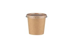 EKO kelímek papírový hnědý na zmrzlinu 100ml (3000ks)