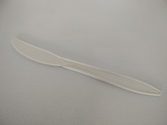 Nůž bílý PLA BIO, kompostovatelný 16,8 cm (2000ks)