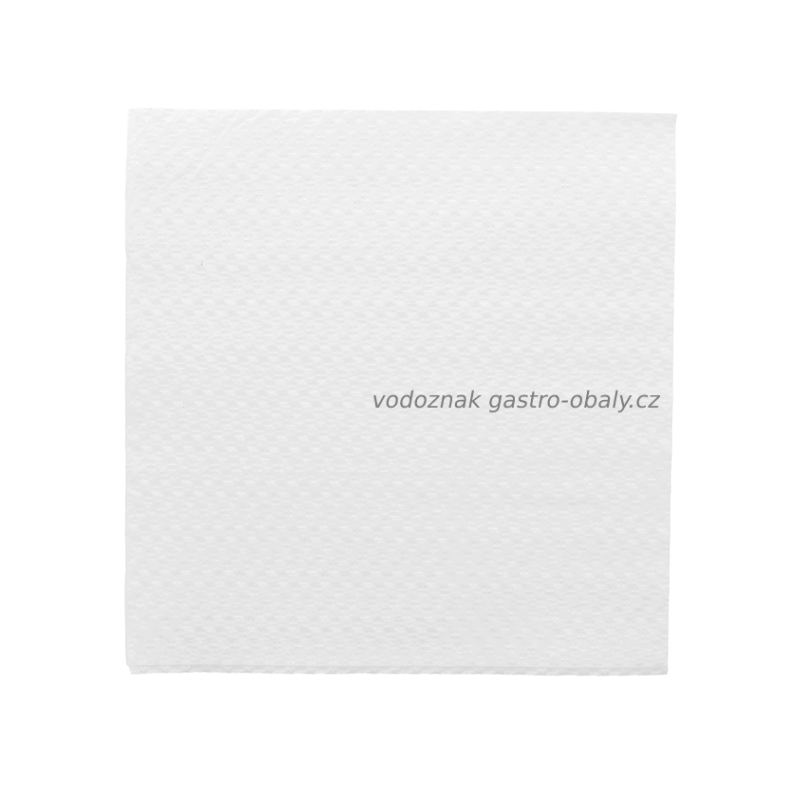 Papírový ubrousek bílý 25x25cm 2 vrstvý (4800ks)