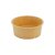 Re-miska / znovu použitelná kulatá 650ml, 150mm karamel-hnědá (60ks)