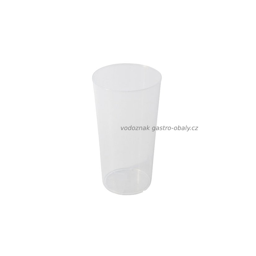 RE- kelímek / znovu použitelný 300ml transparentní (400ks)