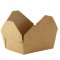 EKO papírová krabička na jídlo/papírový menu box 195x140x63mm (200ks)