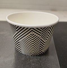 Kelímek papírový zmrzlinový bílý s potiskem120ml (1000ks)