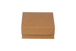 Grill box/ burger krabička nepromast. s hliníkem hnědá 25x25x8cm.. (70ks)