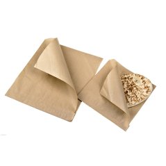Sáček NEPROMASTITELNÝ hnědý otevřený ze 2 stran 15x15 cm (1000ks)