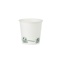 Kelímek BIO papírový bílý 4oz, 90ml (1000ks)