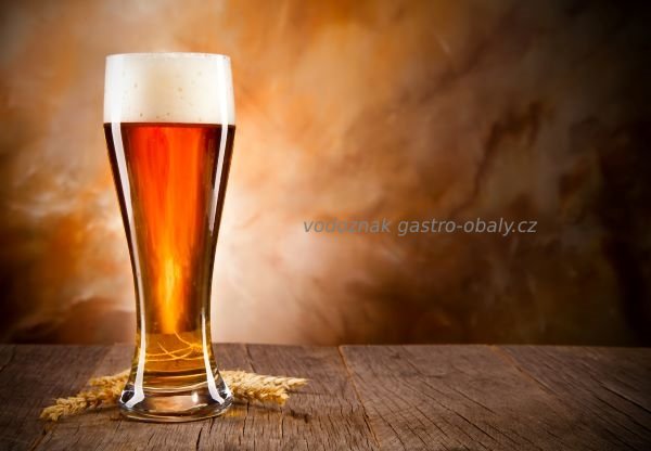 Znovupoužitelná SAN sklenice na pivo 0,5l Weisbeer (24ks)