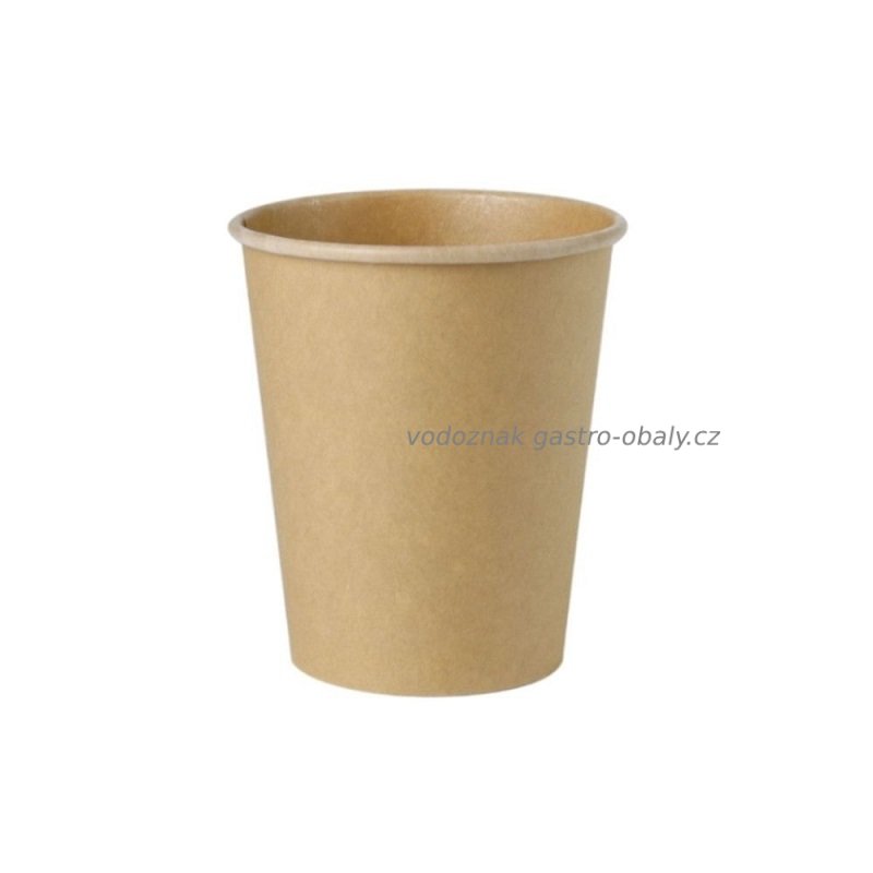 Kelímek BIO papírový hnědý 6oz, 150ml (1000ks)