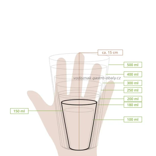 Kelímek BIO papírový hnědý 6oz, 150ml (1000ks)