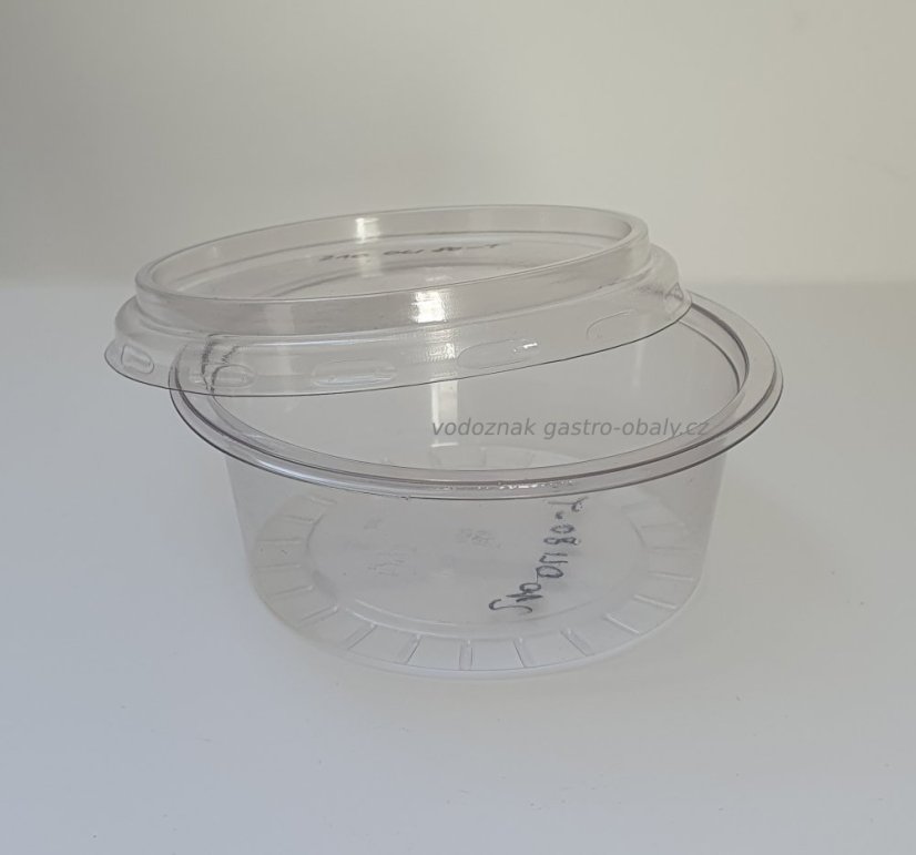 Recyklovatelný kelímek vč. víčka 80ml, transparentní PET (1000ks)
