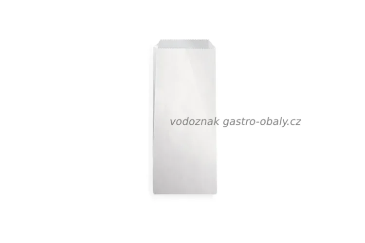 Nepromastitelný bílý papírový sáček na párek v rohlíku/ hot dog (2630ks)