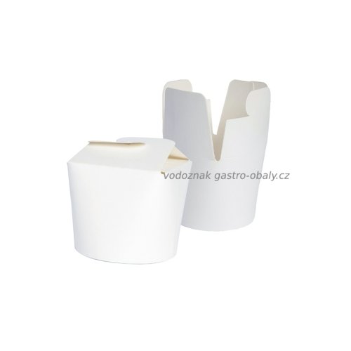 Kelímek papírový uzavíratelný bílý 400ml/16oz (500ks)