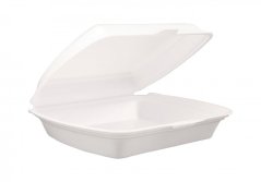XPS menu box 1-dílný 245x195x70mm, náhrada za EPS lunch box (250ks)