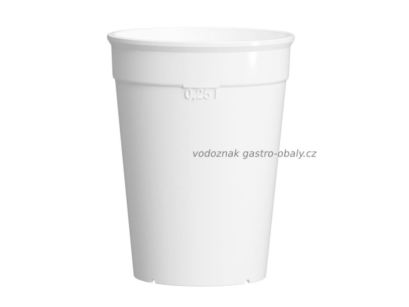 RE-kelímek na kávu, použitelný 800x včetně víčka ryska 250ml (315ks)