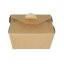 BIO papírová krabička na jídlo/papírový menubox 130x110x60mm (600ks)