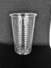 EKO recyklovatelný kelímek PP/PET, ryska 300ml, EU logo (2000 ks)