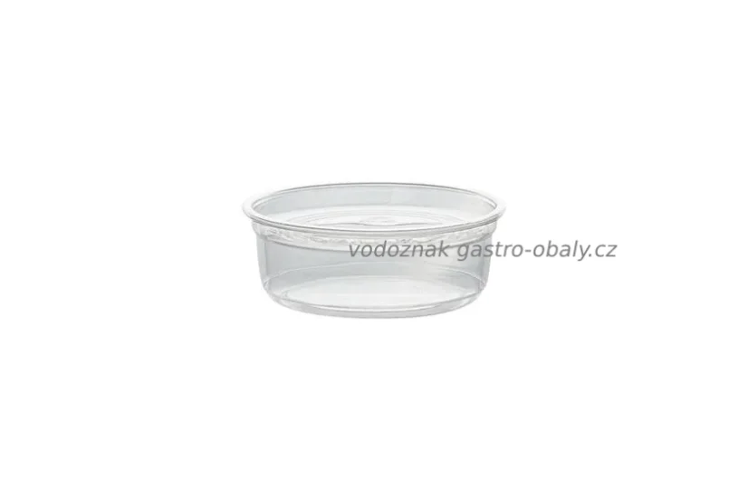 PET miska kulatá transparentní 200/250ml, 117mm (500ks)
