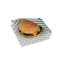 Sáček NEPROMASTITELNÝ černo-bílý otevřený ze 2 stran 13x13cm (1000ks)