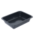 Zatavovací miska PP černá 1-dílná 227x178x40mm (500ks)