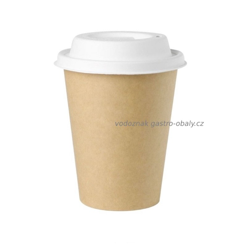 Kelímek BIO papírový hnědý 12oz, 300ml (1000ks)