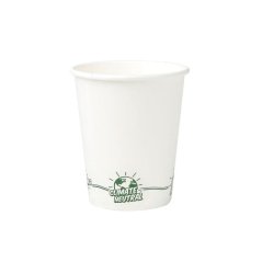 Kelímek BIO papírový bílý 8oz, 200ml (1000ks)