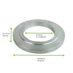 Zatavovací matrice s otvorem o průměru 14,98cm na salátové/poke misky (1ks)